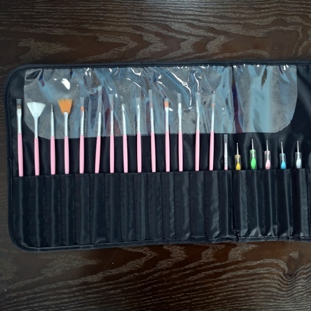 13: new nail art set kit completed