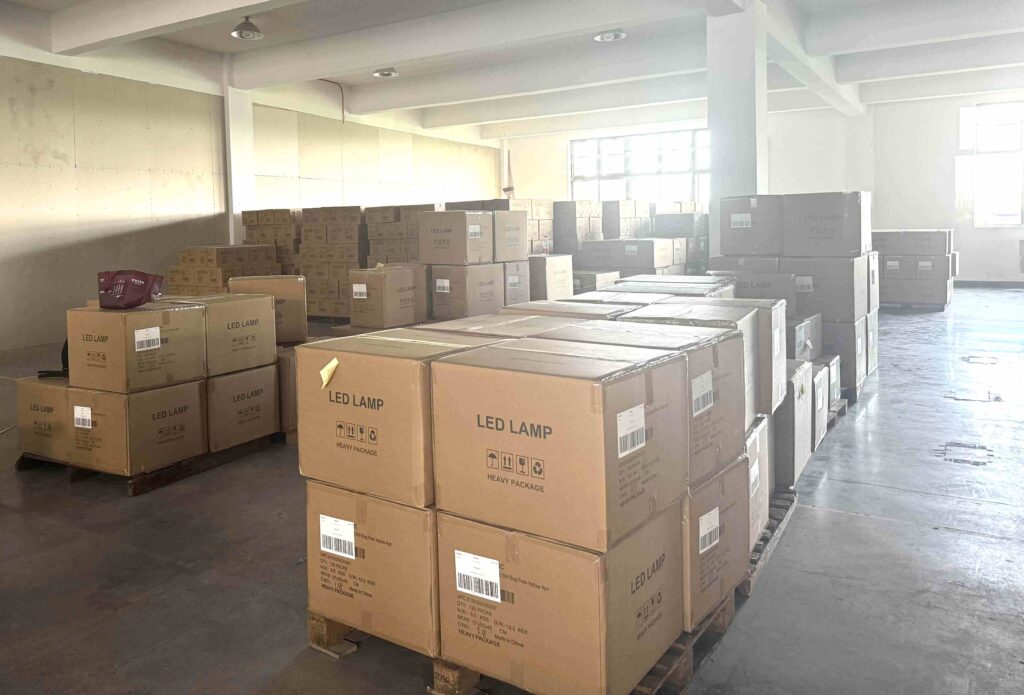 Quality Control Inspection Finished: All Labels Correctly Done in Factories in Jiaxing, China.