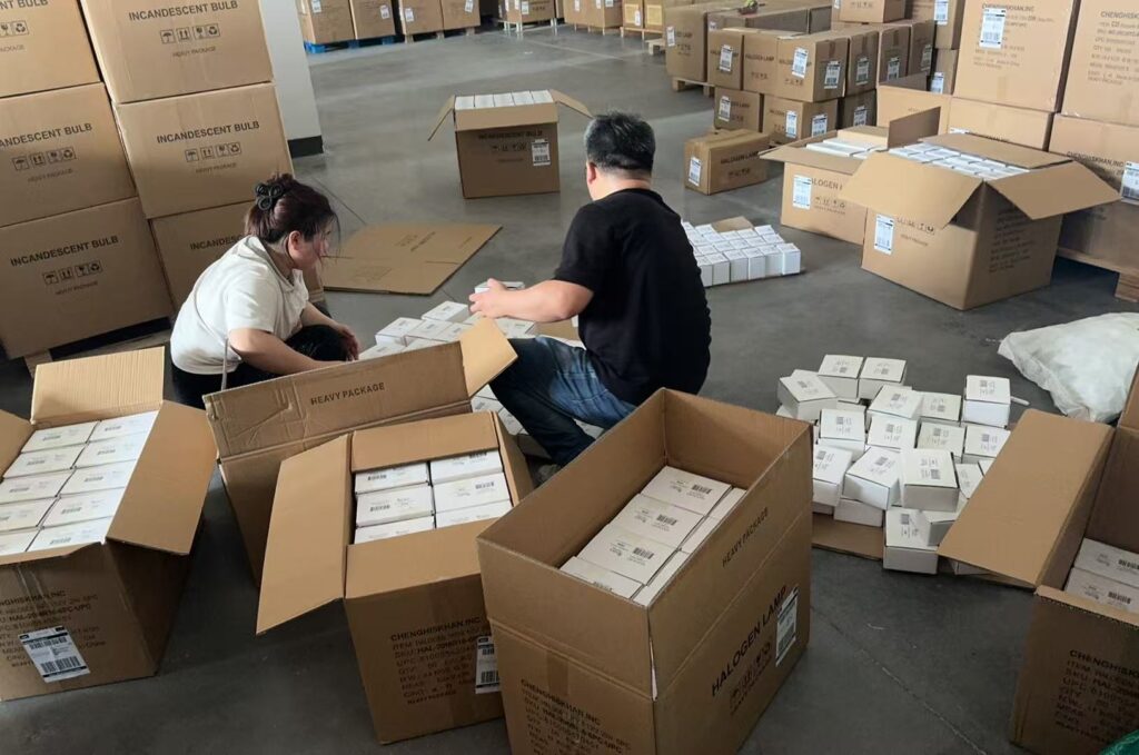 FBA Shipment Inspection in Zhejiang Province, China.
